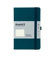 Книга записная Axent Partner, 125x195 мм, 96 листов, клетка, малахит (8201-31-A)