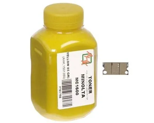 Тонер MINOLTA MC1600/1680 (+chip) Yellow AHK (1501352)
