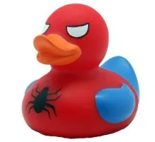 Игрушка для ванной Funny Ducks Спайдермен утка (L1880)