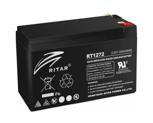 Батарея к ИБП Ritar AGM RT1272B, 12V-7.2Ah (RT1272B)