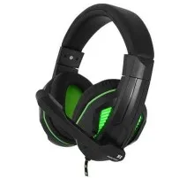 Навушники Gemix N2 LED Black-Green Gaming