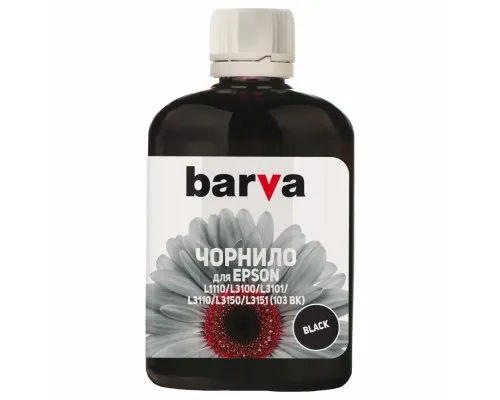 Чорнило Barva EPSON L1110/L3100 (103) 100мл BLACK (E103-690)