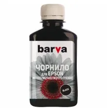 Чорнило Barva EPSON M1100/M3170 (110) BLACK 180мл Pigm. (E110-725)
