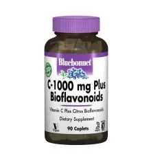 Вітамін Bluebonnet Nutrition С-1000 + Біофлавоноїди, 90 капсул (BLB0528)