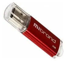 USB флеш накопитель Mibrand 8GB Cougar Red USB 2.0 (MI2.0/CU8P1R)