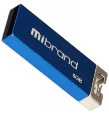 USB флеш накопичувач Mibrand 8GB Сhameleon Blue USB 2.0 (MI2.0/CH8U6U)