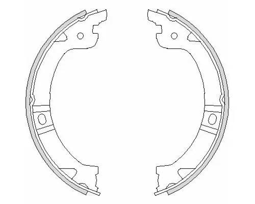 Гальмівні колодки REMSA 4744.00