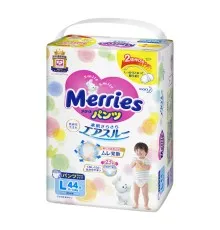 Підгузки Merries трусики для дітей розмір L 9-14 кг 44 шт (558868)