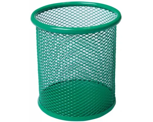 Подставка для ручек Buromax круглая, металлическая, зеленый (BM.6202-04)