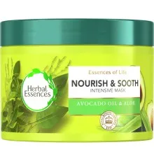 Маска для волос Herbal Essences Питательная с маслом авокадо и алоэ 450 мл (8006540178416)