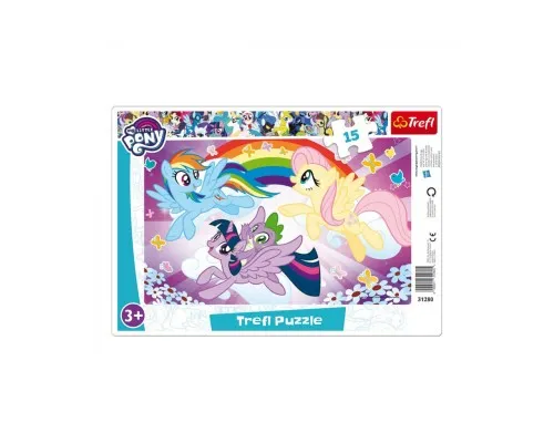 Пазл Trefl My Little Pony Забава маленьких Поні 15 елементів (6333961)