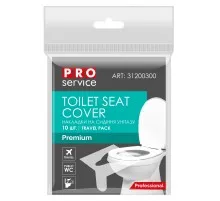 Гігієнічні накладки на унітаз PRO service Premium 10 шт. (4823071639360)