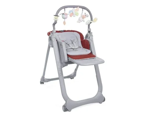 Стілець для годування Chicco Polly Magic Relax New, dark grey (79502.64)