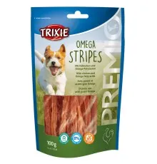 Ласощі для собак Trixie Premio Omega Stripes курка 100 г (4011905315362)