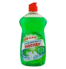 Средство для ручного мытья посуды San Clean Яблоко 500 г (4820003540152)