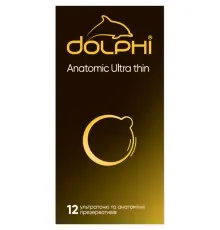 Презервативи Dolphi Anatomic Ultra Thin 12 шт. (4820144770852)