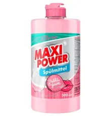 Средство для ручного мытья посуды Maxi Power Бабл Гам 500 мл (4823098411963)