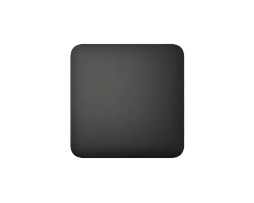 Накладна панель Ajax SoloButton 1-gang/2-way чорна