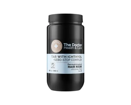 Маска для волос The Doctor Health & Care Tar With Ichthyol + Sebo-Stop Complex 946 мл (8588006041637)