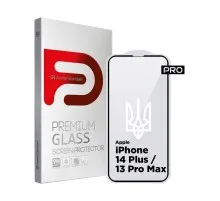 Скло захисне Armorstandart Pro 3D LE Apple iPhone 14 Plus / 13 Pro Max Black (ARM65655)