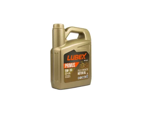 Моторное масло LUBEX PRIMUS C3-LA 5w30 4л (034-1296-0404)