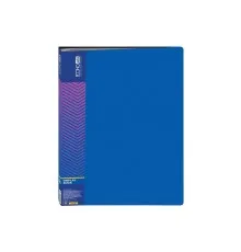 Папка с файлами Economix А4 с 40 файлами, синяя (E30604-02)