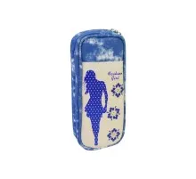Пенал Cool For School 1 відділення Блакитний (J-2392-blue)