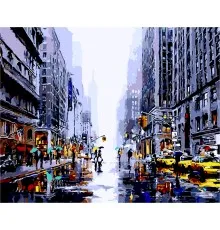 Картина по номерам ZiBi Нью-Йоркское такси 40*50 см. ART Line (ZB.64184)
