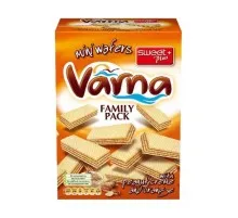 Вафлі Sweet Plus Varna Family з арахісовим кремом та смаком апельсина 260 г (1110322)