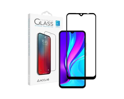 Скло захисне ACCLAB Full Glue Xiaomi Redmi 9A/9C (1283126508820)