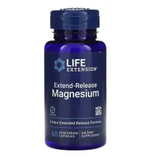 Мінерали Life Extension Магній пролонгованої дії, Extend-Release Magnesium, 60 (LEX-21076)