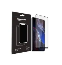 Стекло защитное BeCover Poco F5 Pro Black (709744)