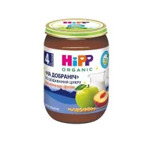 Детское пюре HiPP Фруктовая органическая с манной молочной кашей 190 г (1223421)