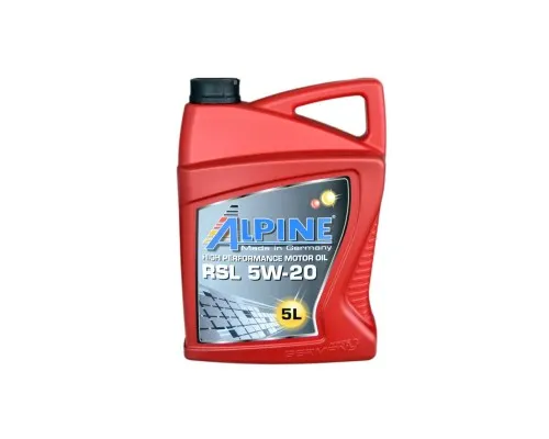 Моторное масло Alpine 5W-20 RSL 5л (0155-5)