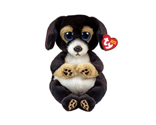 Мяка іграшка Ty Beanie Bellies Чорний пес Dog 15 см (40700)