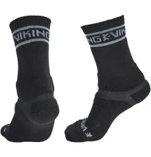 Шкарпетки Viking Fishing Magnus L (40-42) чорно-сірий (1919.02.81)