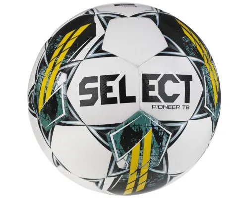 Мяч футбольный Select Pioneer TB FIFA v23 біло-жовтий Уні 5 (5703543317219)