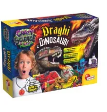 Набор для экспериментов Lisciani Crazy Science Драконы и динозавры (6337497)