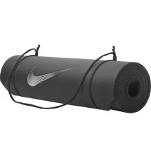 Коврик для фитнеса Nike Training Mat 2.0 NS чорний, білий N.000.0006.010.NS (887791323170)