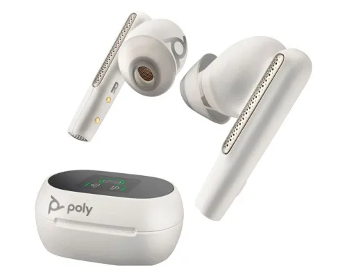 Наушники Poly TWS Voyager Free 60+ Earbuds + BT700C + TSCHC White (7Y8G6AA)