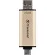 USB флеш накопитель Transcend 512GB JetFlash 930C Gold-Black USB 3.2/Type-C (TS512GJF930C)