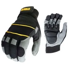 Захисні рукавиці DeWALT розм. L/9, з накладкою ToughThread™ та гелевою вставкою (DPG33L)