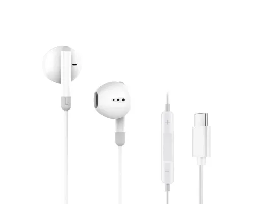 Наушники Ergo VM-730 Type-C Earphones White (VM-730W)