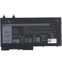 Акумулятор до ноутбука Dell Latitude 5400 1V1XF, 42Wh (3500mAh), 3cell, 11.1V, Li-ion AlSoft (A47940)