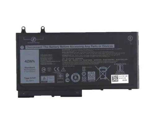 Акумулятор до ноутбука Dell Latitude 5400 1V1XF, 42Wh (3500mAh), 3cell, 11.1V, Li-ion AlSoft (A47940)