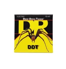 Струни для гітари DR Strings DDT Drop Down Tuning Electric - Big Heavier (10-60) (DDT-10/60)
