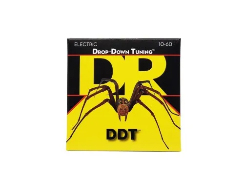Струни для гітари DR Strings DDT Drop Down Tuning Electric - Big Heavier (10-60) (DDT-10/60)