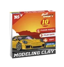 Пластилин Yes Drift King 10 цветов 200 г (540666)