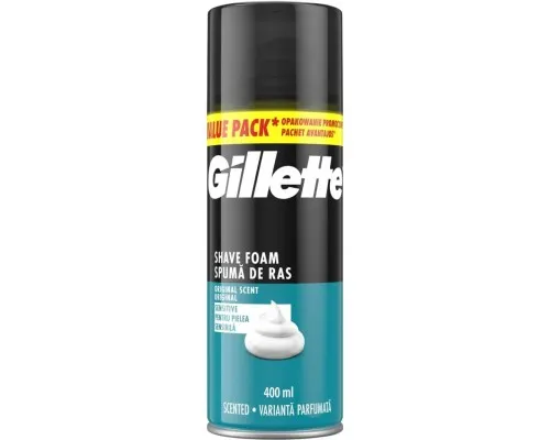 Піна для гоління Gillette Classic Sensitive 400 мл (8700216497039)