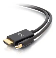 Кабель мультимедийный Mini DP to HDMI 1.8m C2G (CG84436)